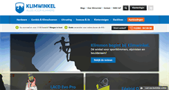 Desktop Screenshot of klimwinkel.nl